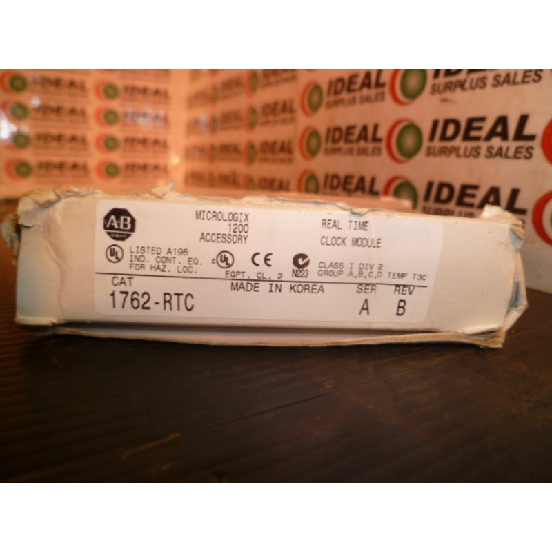 TIME CLOCK MODULE, ALLEN BRADLEY – 1762-RTC, SERIES A