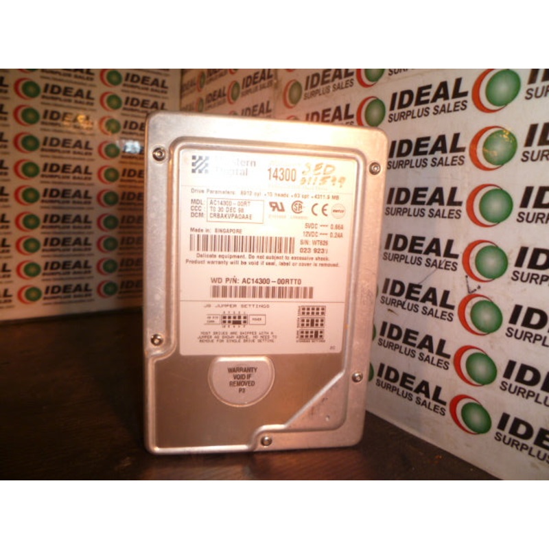 WESTERN DIGITAL AC1430000RTTO|Factory Sealed Packaging|New In Box|New No Box|Used|Reconditioned
