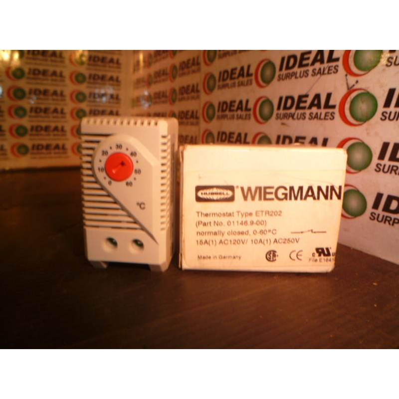 WIEGMANN ETR202F|Factory Sealed Packaging|New In Box|New No Box|Used|Reconditioned
