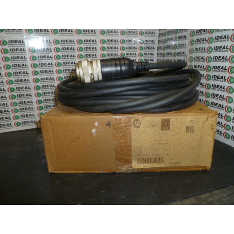 CABLE ULTRA NON-FLEX 9-METER, ALLEN BRADLEY – 2090-UXNFBHF-S09, CONNECTOR ON ONE END ONLY.