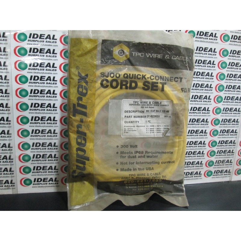 TPC WIRE AND CABLE CF14B25M004 CABLE
