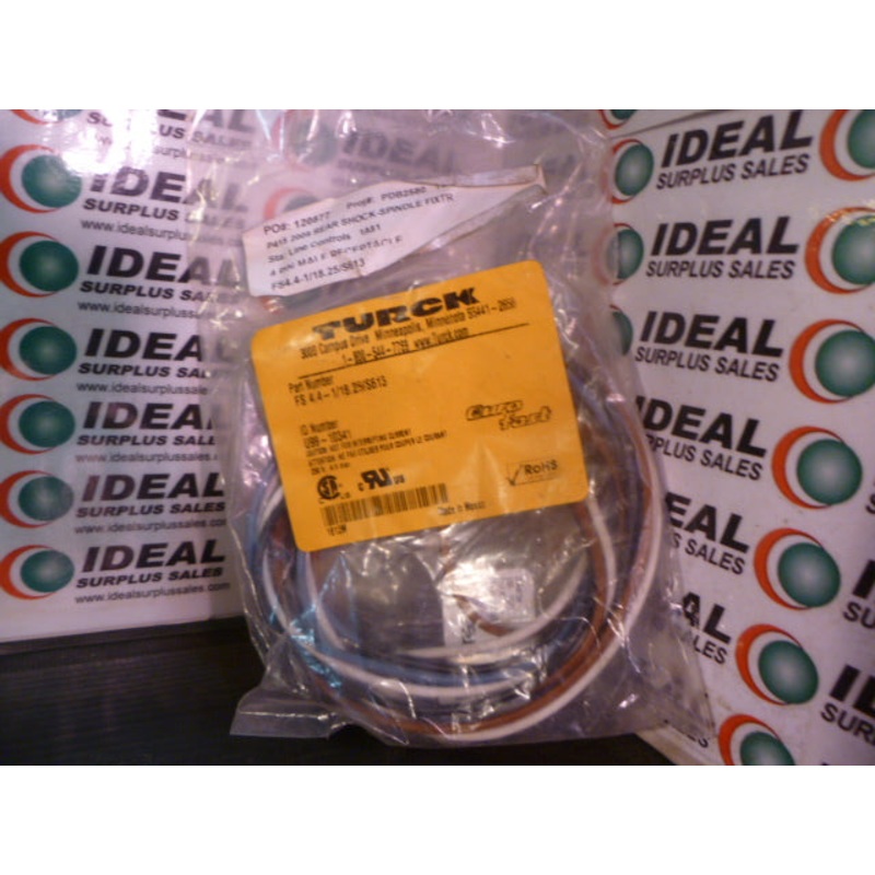 TURCK FS4411825S613 Eurofast Male Receptacle