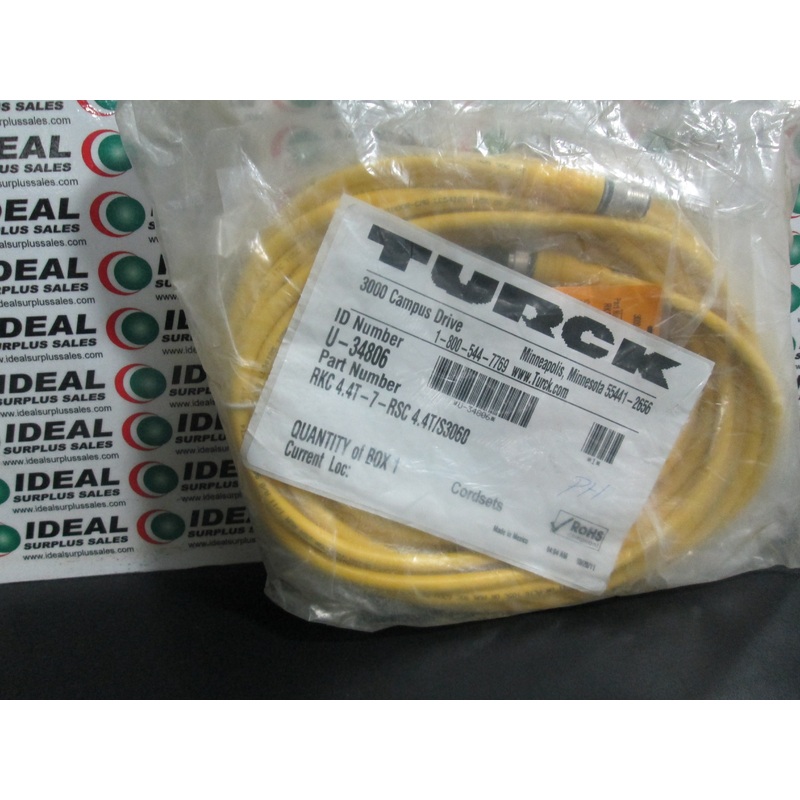 TURCK U34806 Double Ended Cordset
