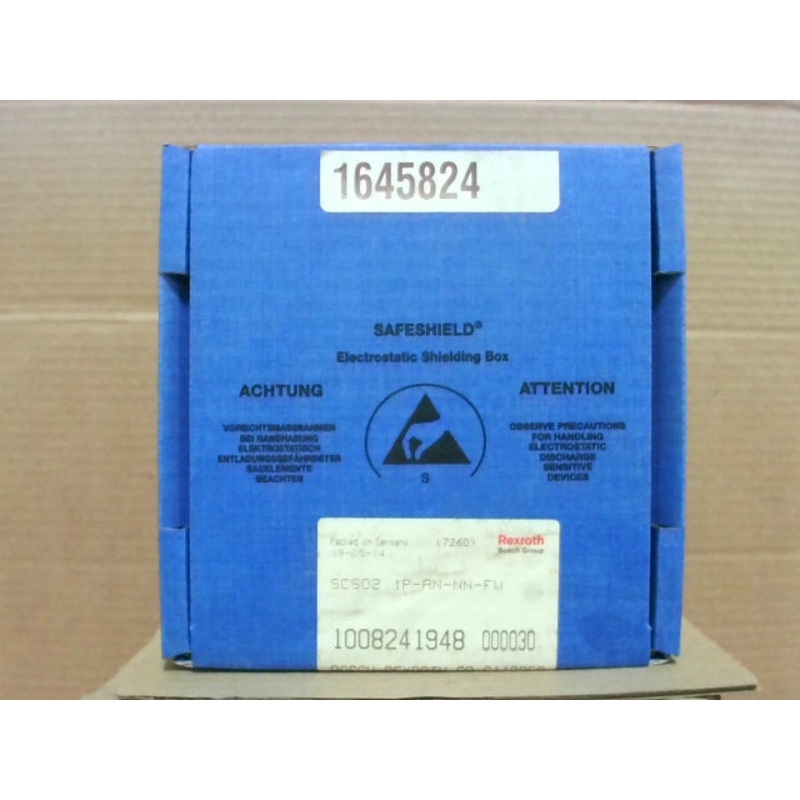 Bosch Rexroth SCS02.1P-AN-NN-FW Control Unit for IndraDrive Systems R911310774