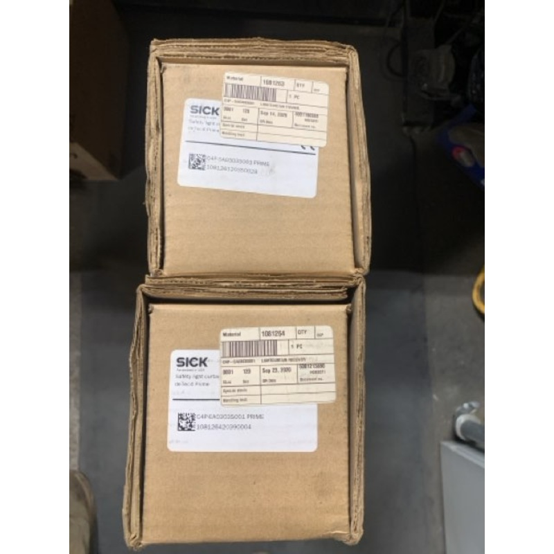 SICK C4P-SA0303S001 Safety Light Curtain 300mm Receiver/1081264 & Sender/1081263