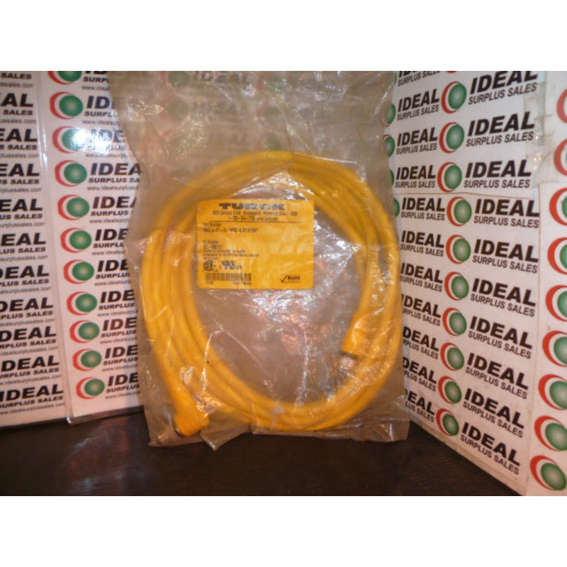 TURCK RKC44T3WSC44TS1587 Double Ended Cordset