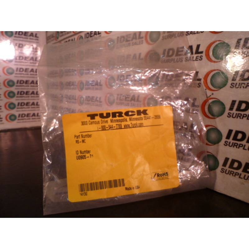TURCK RSMC|Factory Sealed Packaging|New In Box|New No Box|Used|Reconditioned