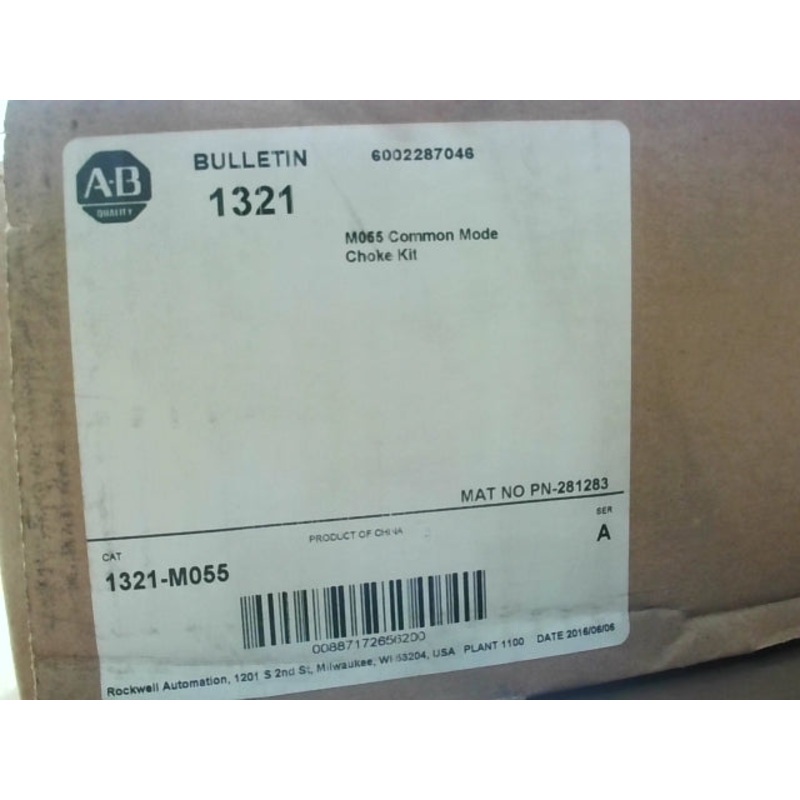 Allen Bradley 1321-M055 Common Mode Choke Kit Ser A