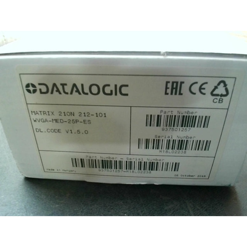 Datalogic 210N 212-101 Matrix Code Reader 10-30VDC 0.32-0.12A 937501257