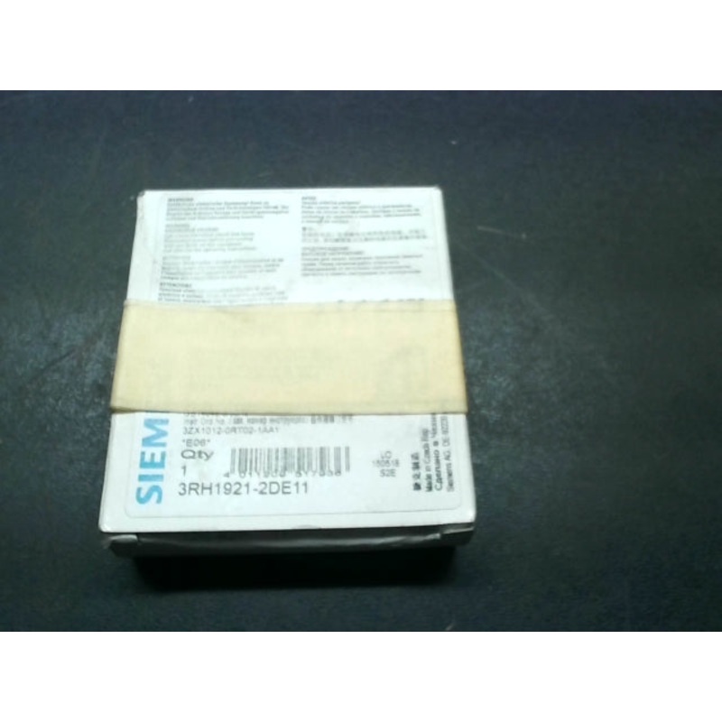 Siemens 3RH1921-2DE11 PLC Compatible Aux Contact 500V 300mA