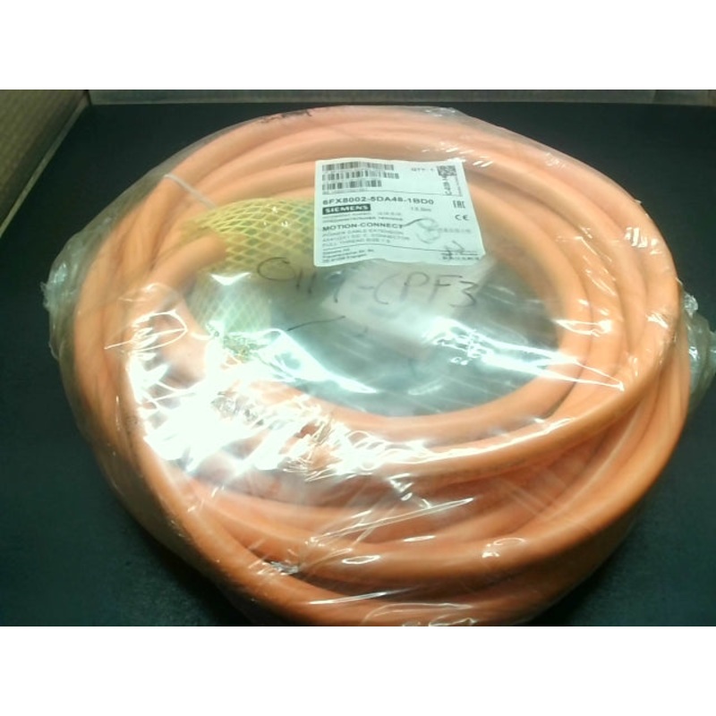 Siemens 6FX8002-5DA48-1BD0 Power Cable Extension 13M 4x4mm2 + 2×1.5mm2 800PLUS Ser