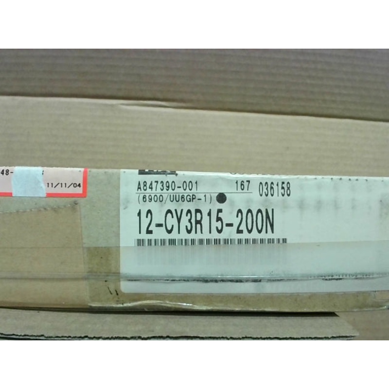 SMC 12-CY3R15-200N Rodless Pneumatic Cylinder 15mm Bore 200mm Stroke