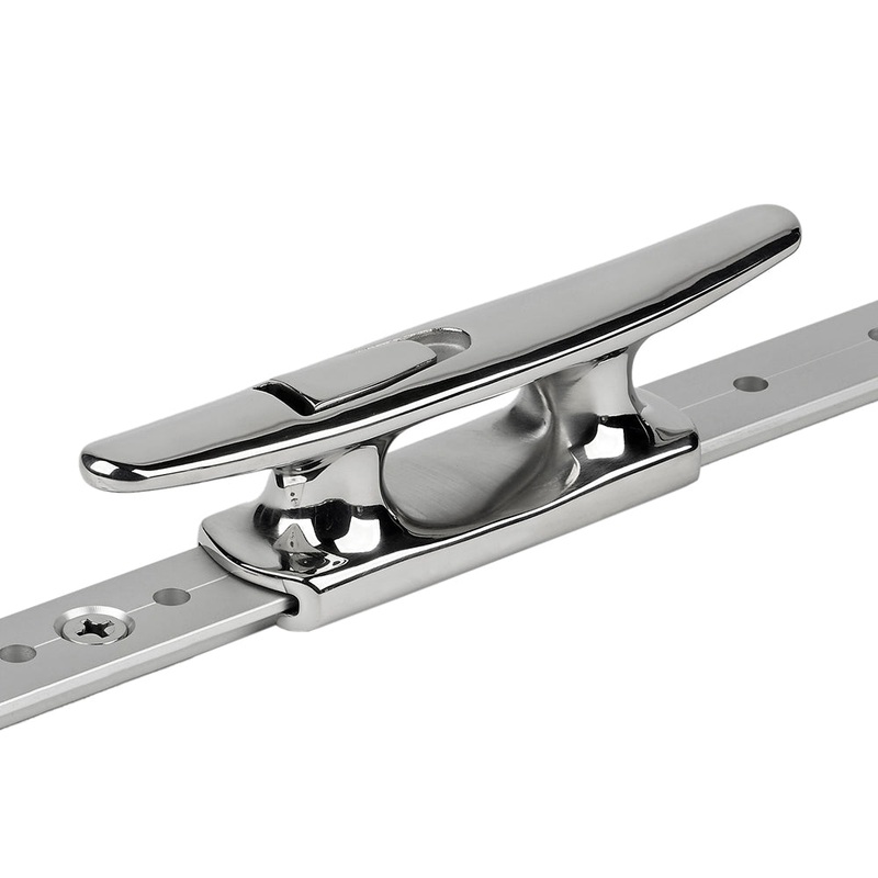 Schaefer Mid-Rail Chock/Cleat Stainless Steel – 70-74