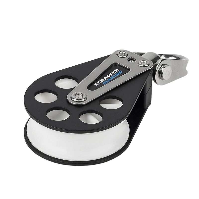 Schaefer Single Aluminum Block – 60mm Sheave – 704-05