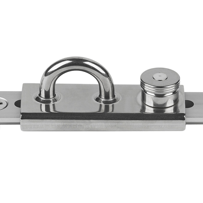 Schaefer Stainless 1-1/4 T-Track Slider – Eye Slide/Lined – 72-49