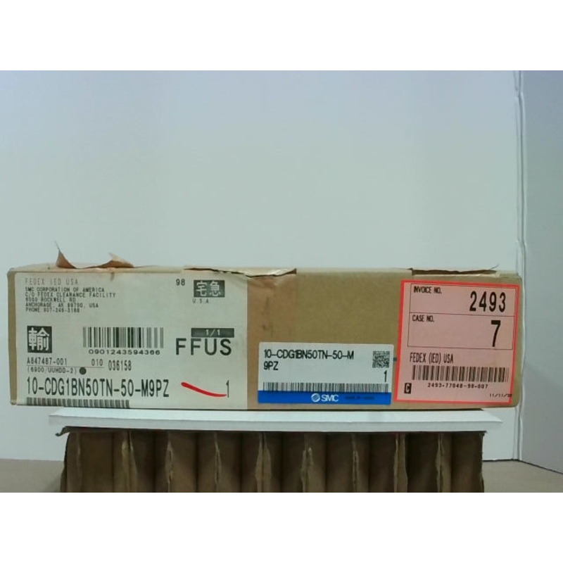 SMC 10-CDG1BN50TN-50-M9PZ Pneumatic Cylinder 50mm Bore 50mm Stroke