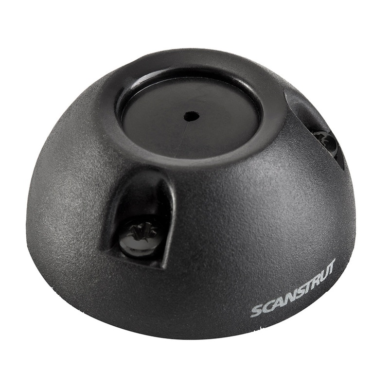 Scanstrut Black Mini Deck Seal Connector .63 Cables – .35 – DS16-P-BLK