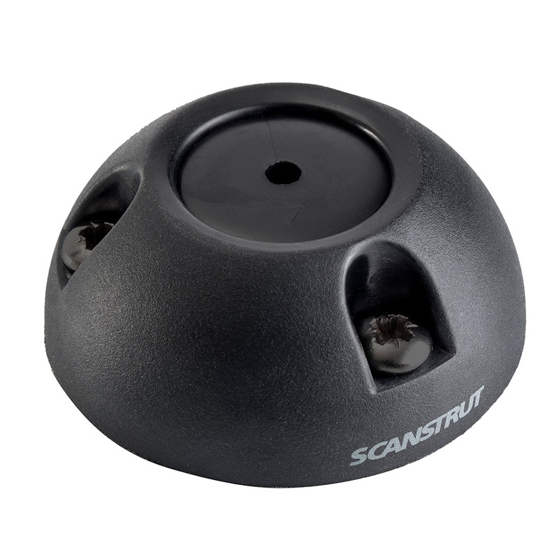 Scanstrut Black Small Deck Seal Connector .83 Cables – .165-.35 – DS21A-P-BLK