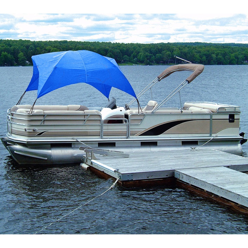 Taylor Made Pontoon Easy-Up Shade Top – Pacific Blue – 12003OB