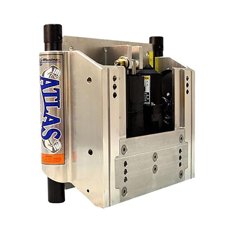 T-H Marine ATLAS 6 Set Back Hydraulic Jack Plate STD Polished – AHJC-6V-DP