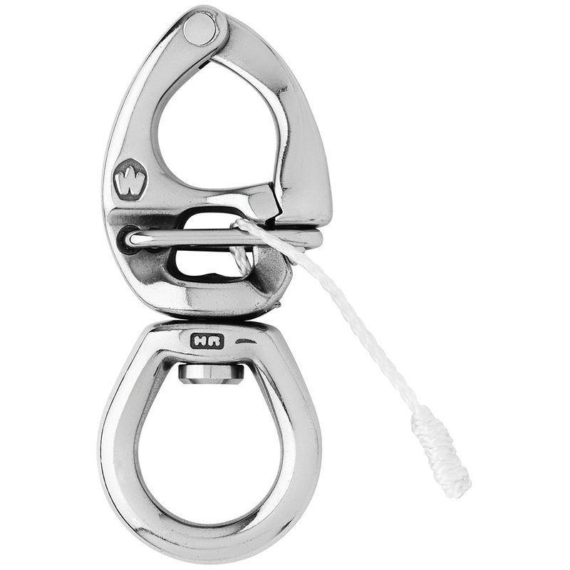 Wichard HR Quick Release Snap Shackle with Large Bail – Length 4-3/4 – 2776