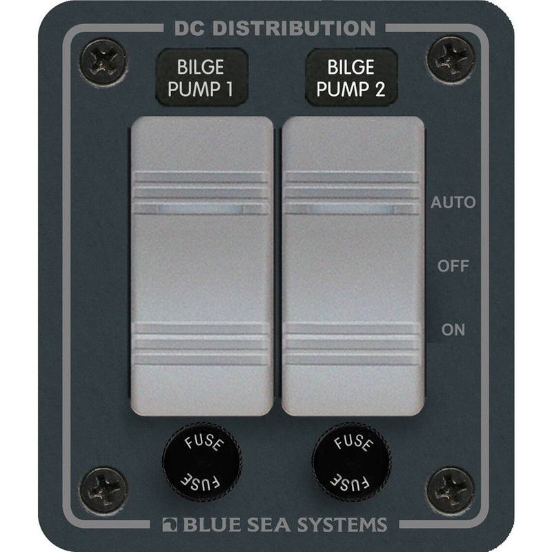 Blue Sea 8664 Contura 2 Bilge Pump Control Panel – 8664