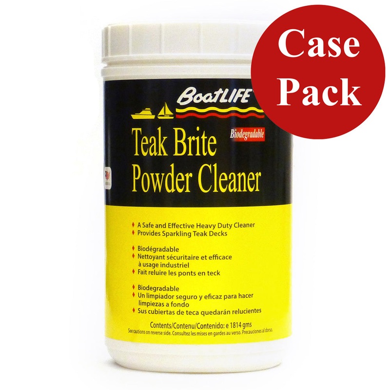 BoatLIFE Teak Brite Powder Cleaner – Jumbo – 64oz *Case of 12* – 1185CASE
