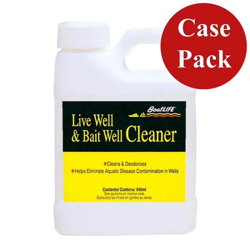 BoatLIFE Livewell & Baitwell Cleaner – 32oz – Case of 12 – 1138CASE