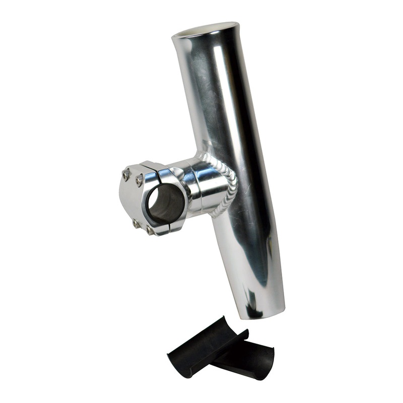 C.E. Smith Adjustable Mid Mount Rod Holder Aluminum 1-1/4 or 1-5/16 w/Sleeve & Hex Key – 53771