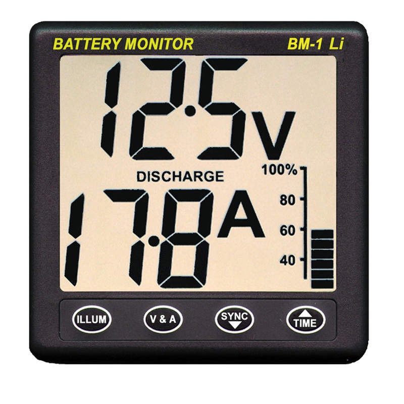 Clipper BM-1 LI Battery Monitor f/12V Lithium – BM-1 LI