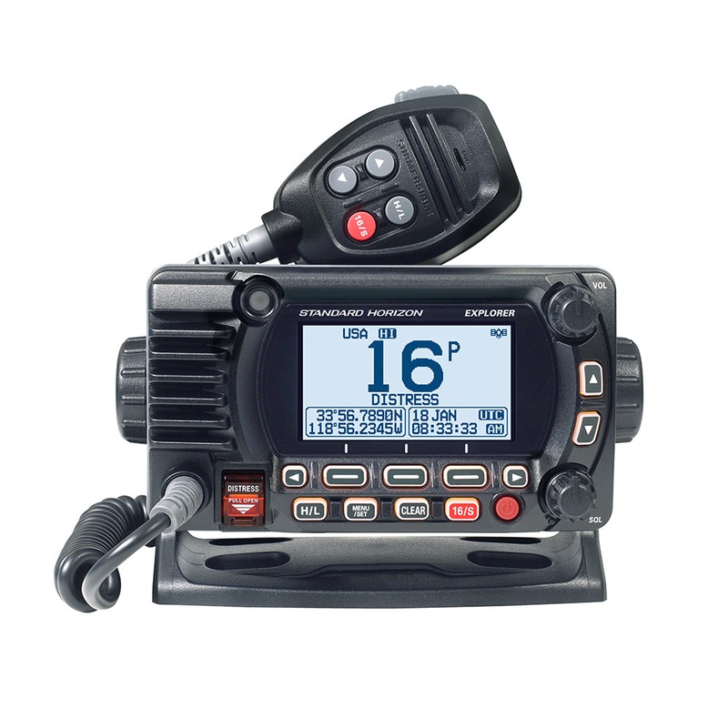 Standard Horizon GX1850 Fixed Mount VHF – NMEA 2000 – Black – GX1850B