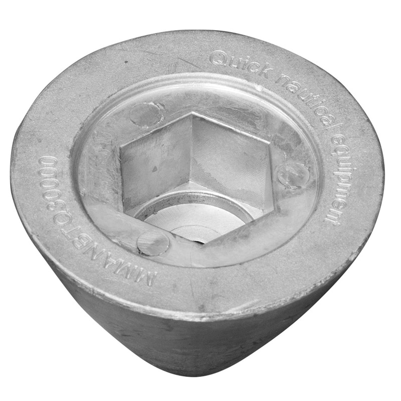 Tecnoseal Quick Zinc Propeller Nut Anode Kit f/BTQ300 Bow Thrusters – 3608