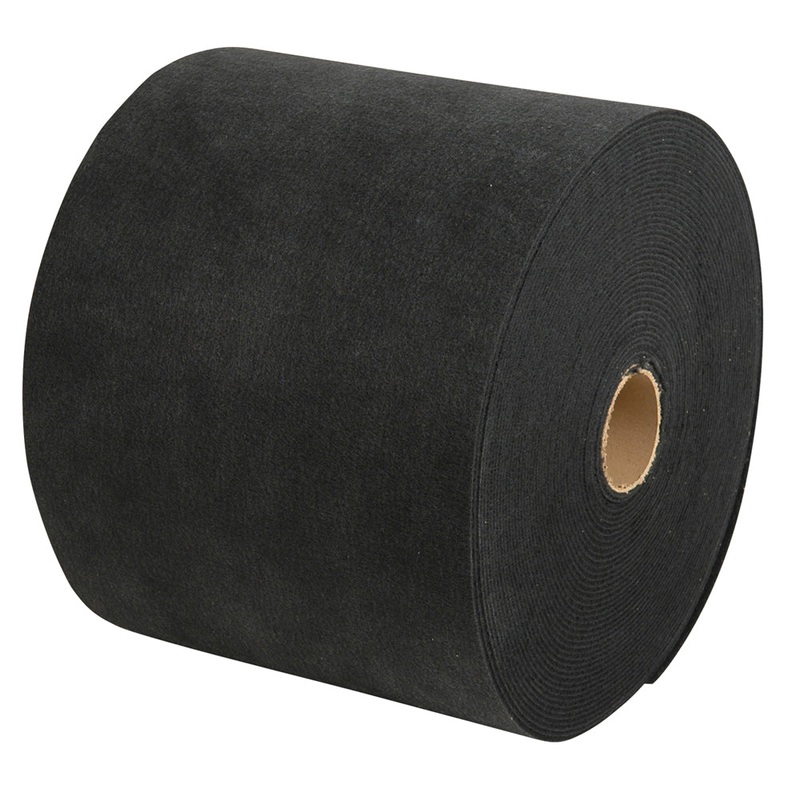 C.E. Smith Carpet Roll – Black – 18W x 18’L – 11349