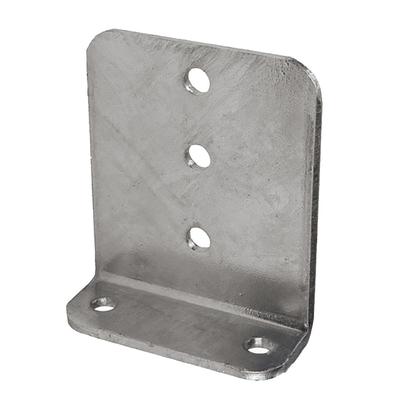 C.E. Smith Vertical 90 degree Bunk Bracket – 5 x 6 – Aluminum – 10160A40