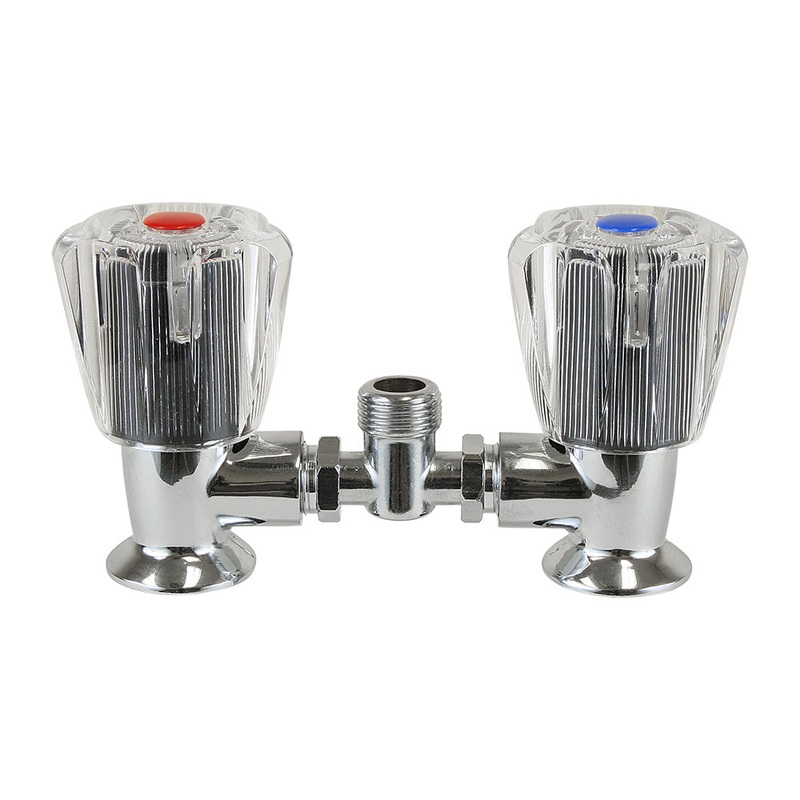 Scandvik Mixing Bridge w/Acrylic Knobs – 3/8 – 10401P