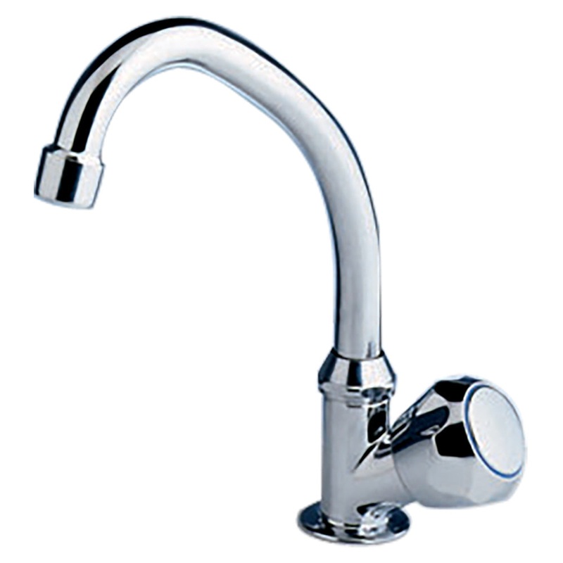 Scandvik Tap w/Swivel Spout – Chrome – 10172P