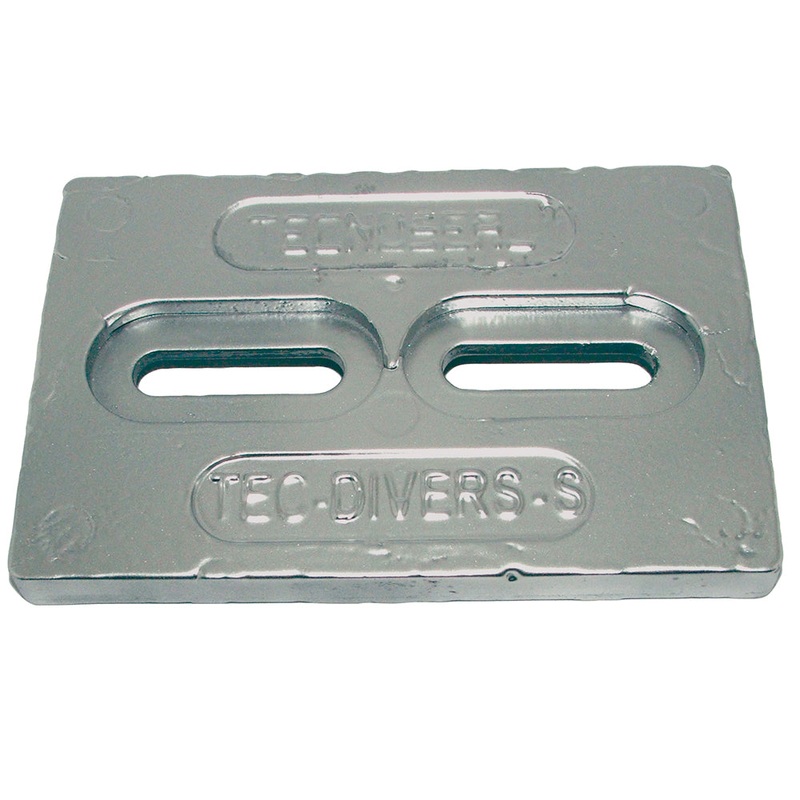 Tecnoseal Mini Magnesium Plate Anode 6 x 4 x 1/2 – TEC-DIVERS-SMG