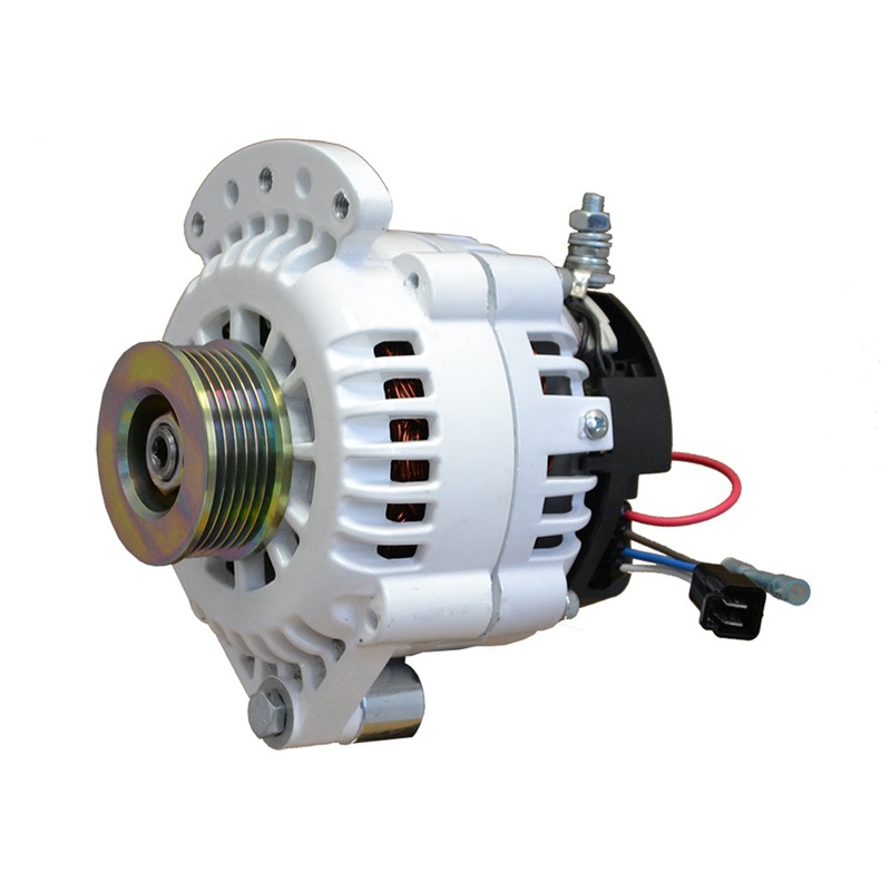 Balmar Alternator 120 Amp 12V 1-2 Single Foot Single K6 Pulley w/Isolated Grounding – 621-120-K6