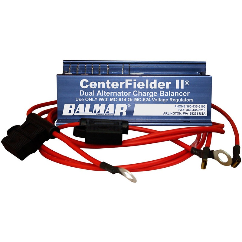 Balmar Centerfielder II 12/24V w/Wires – 2 Engines, 1 Bank – CFII-12/24