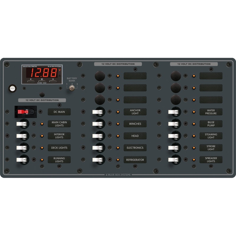 BLUE SEA 8379 PANEL DC 21 POS – 8379