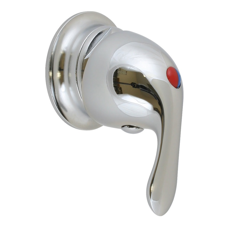 Scandvik Chrome Compact Shower Control Mixer – Single Lever – 10500P