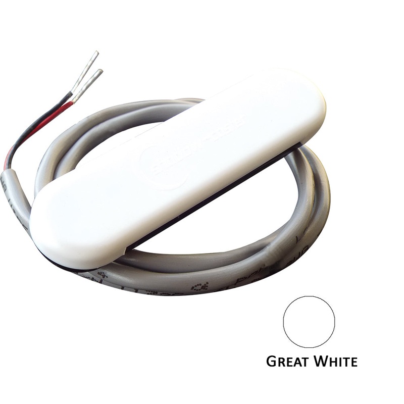 Shadow-Caster Courtesy Light w/2′ Lead Wire – White ABS Cover – Great White – 4-Pack – SCM-CL-GW-4PACK