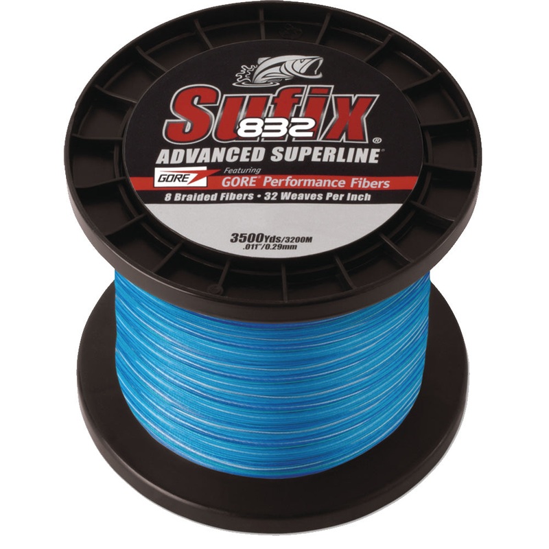 Sufix 832 Braid – 50lb – Coastal Camo – 3500 yds – 660-450CC