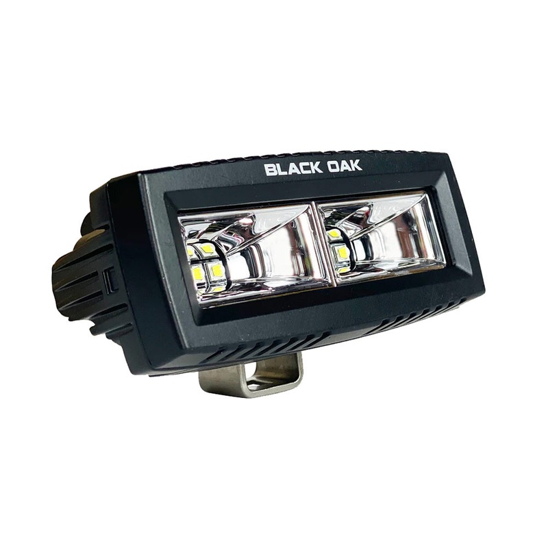 Black Oak 4 Marine Spreader Light Flood Scene LED Pro Series 3.0 – Black
