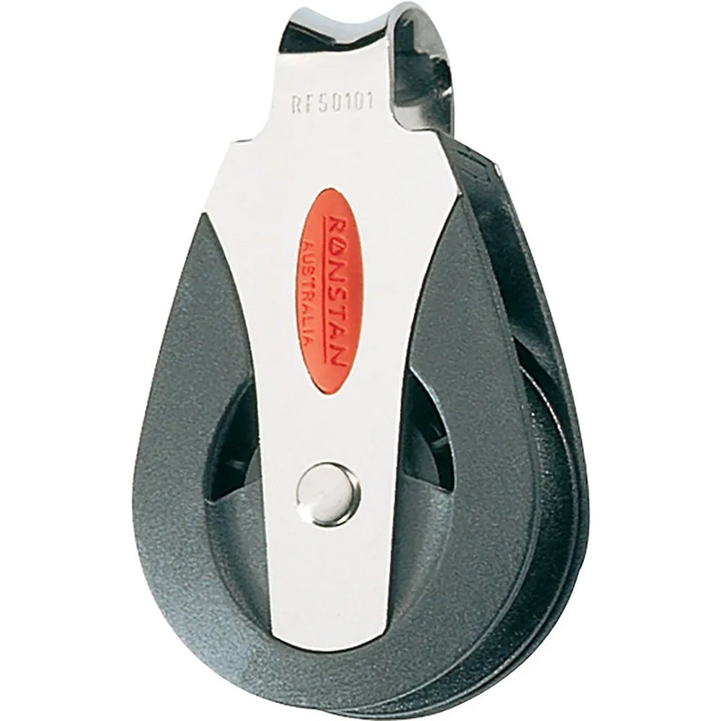 Ronstan Series 50 Ball Bearing Block – Single Loop Top