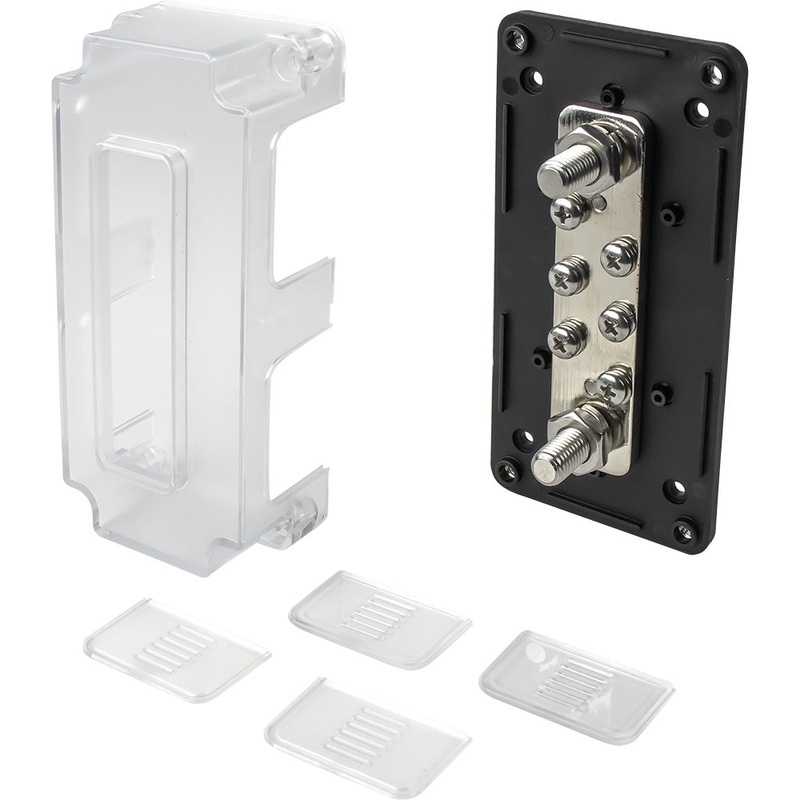 Sea-Dog Buss Bar w/Cover – 6 Terminals – 426692-3