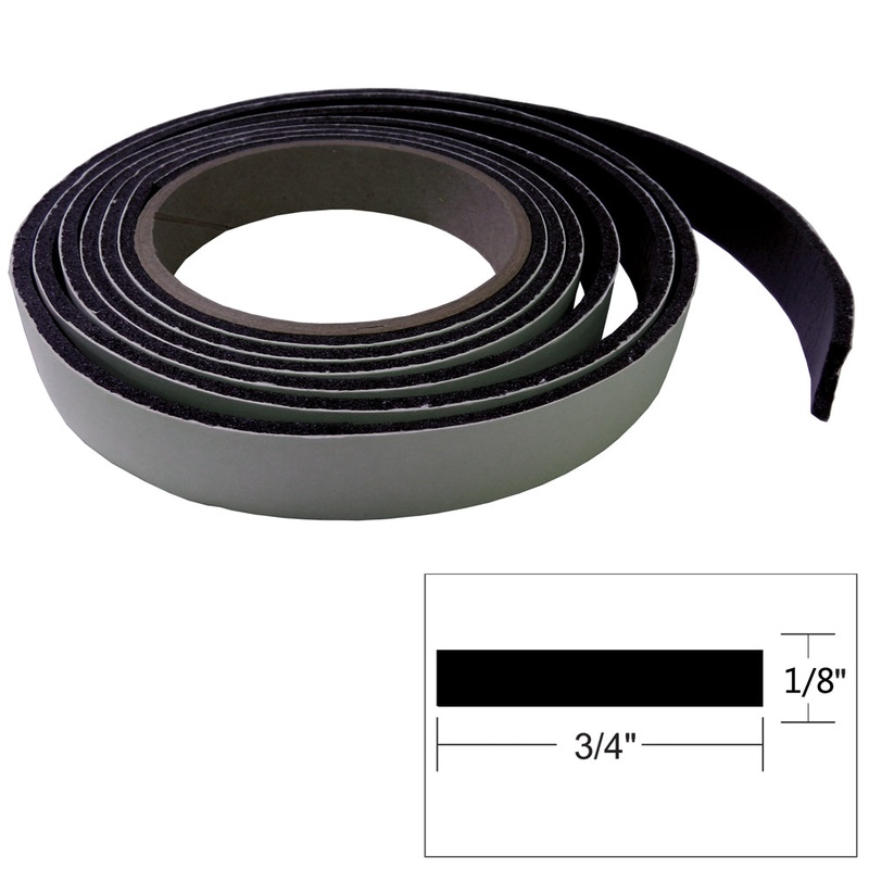TACO Hatch Tape 8’L x ?H x W – Black – V30-0744B8-2 – V30-0744B8-2
