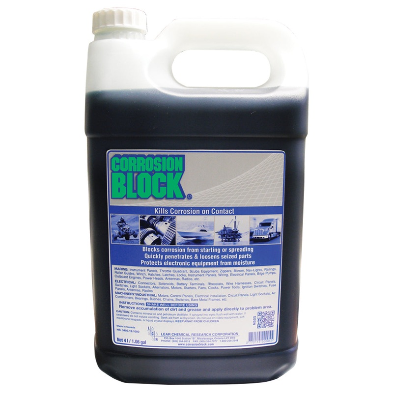 Corrosion Block Liquid 4-Liter Refill – Non-Hazmat, Non-Flammable and Non-Toxic – 20004