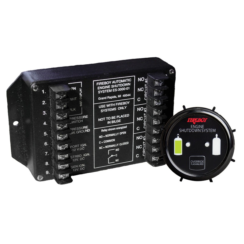 Xintex Engine Shutdown System with Round Display – ES-3000-01