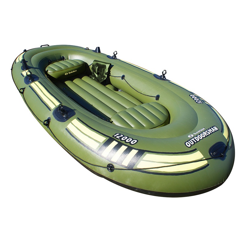 Solstice Watersports Outdoorsman 12000 6-Person Fishing Boat – 31600